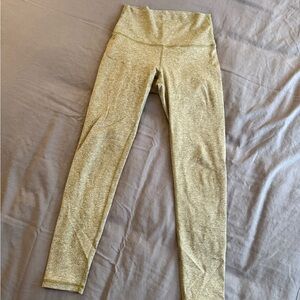 Fleo green heather leggings